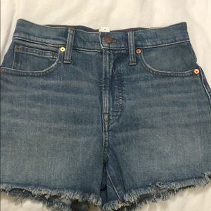 Madewell Perfect Jean Denim Short 24